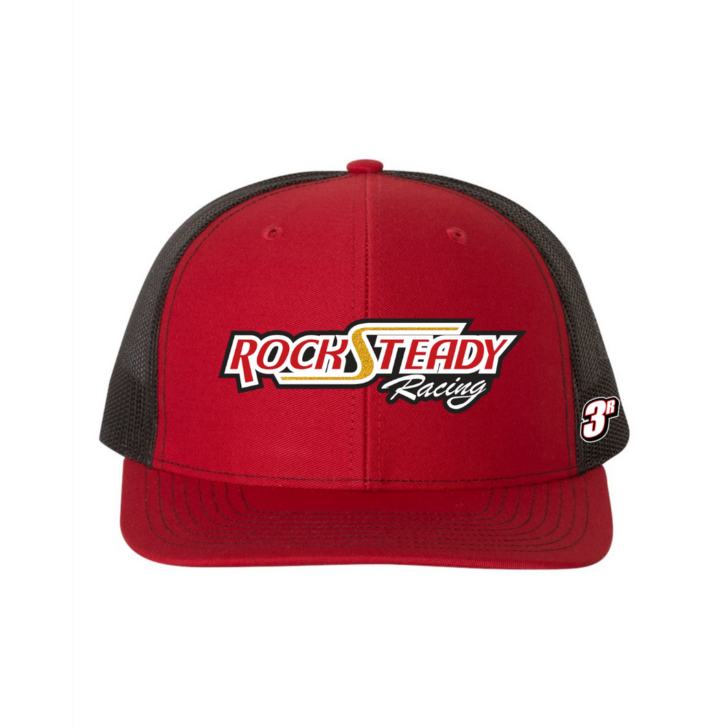 Hat - Rock Steady Racing 3R SnapBack - Red/Black