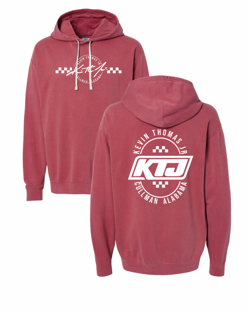 KTJ Lifestyle Hoodie - Crimson