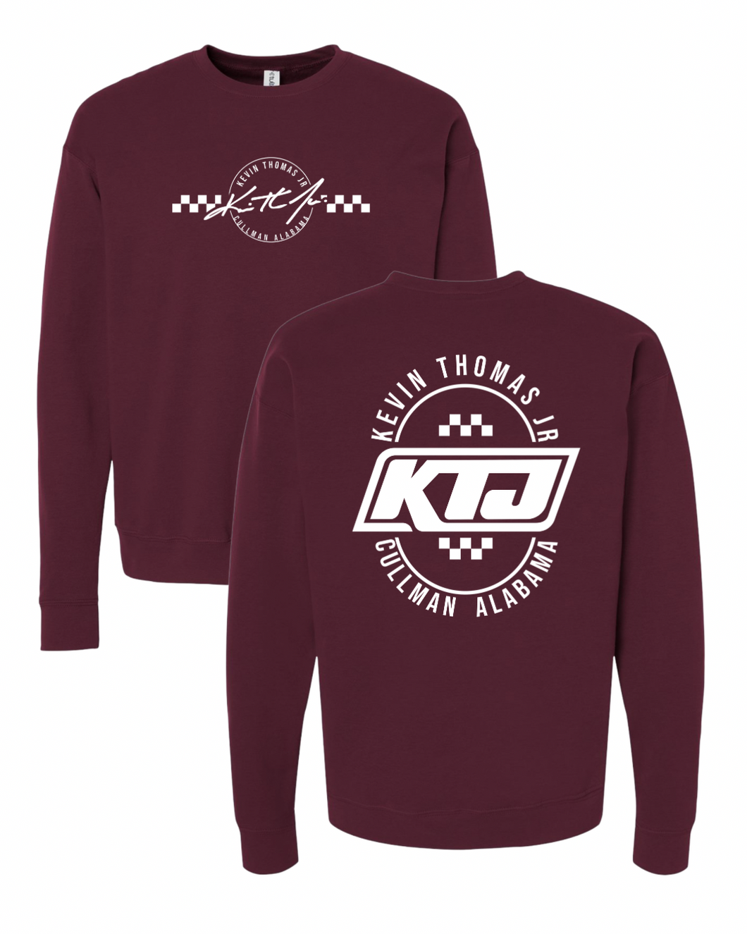 KTJ Lifestyle Sweatshirt - Maroon
