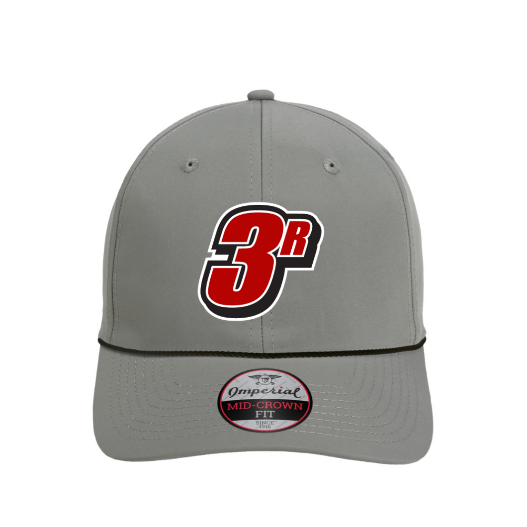 Hat - 3R Rope SnapBack - Grey