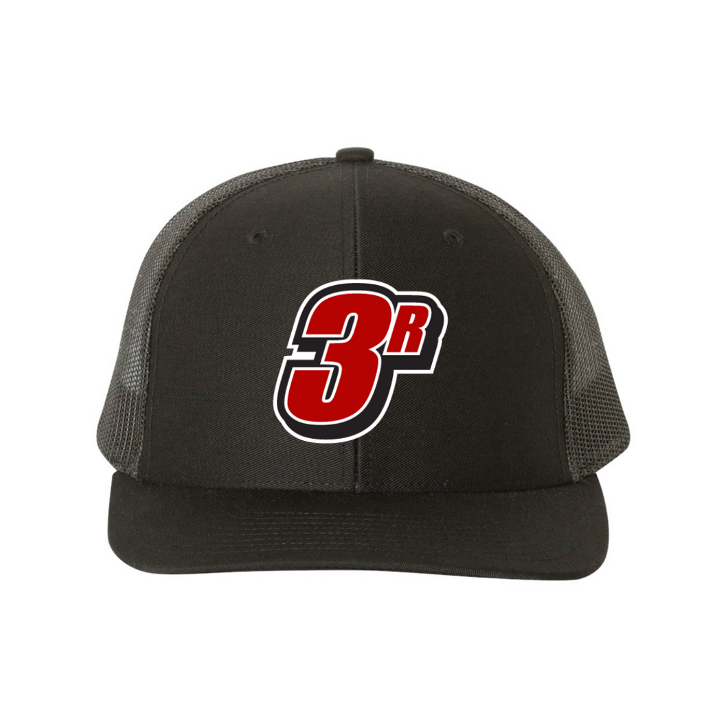 Hat - 3R SnapBack - Black